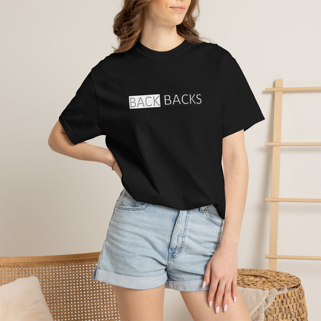 Unisex Gym & Casual T-Shirt | Back Backs Wear | Soft Breathable Streetwear Tee