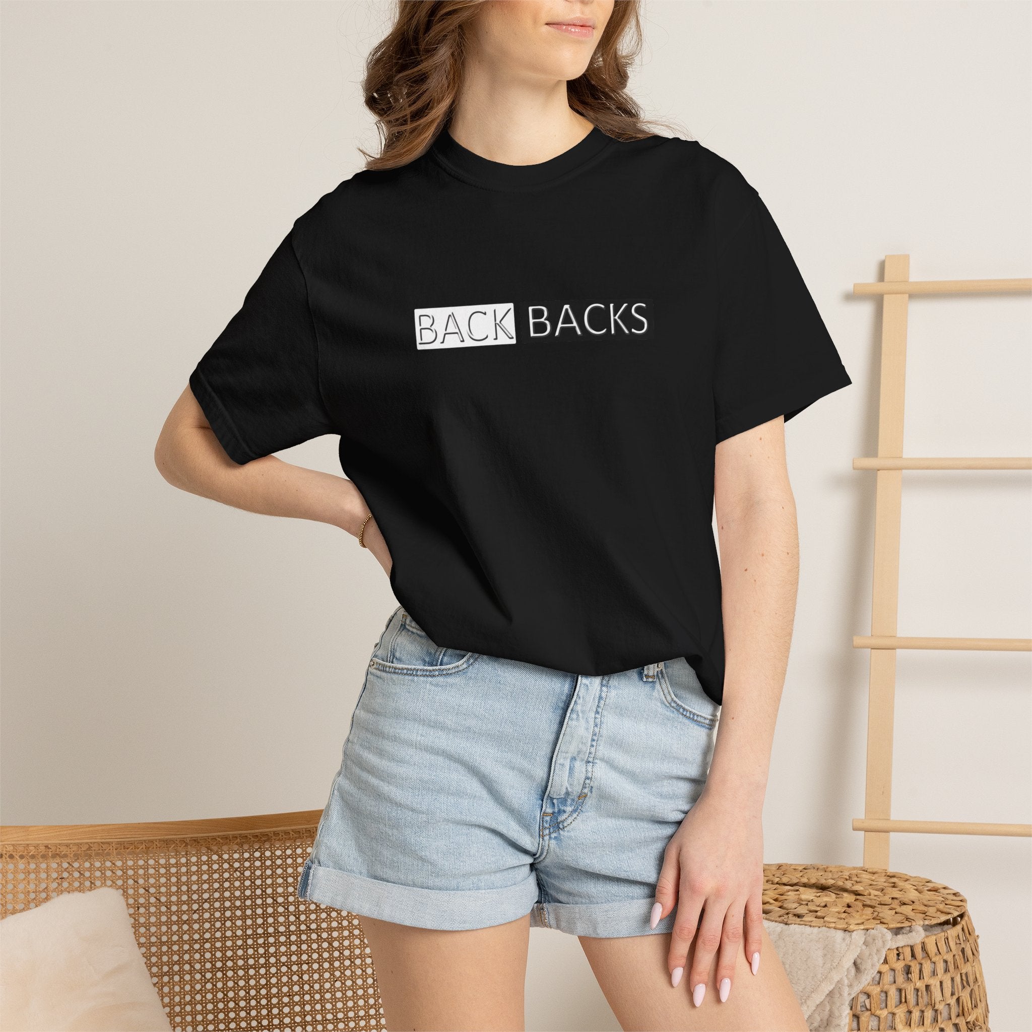 Unisex Gym & Casual T-Shirt | Back Backs Wear | Soft Breathable Streetwear Tee