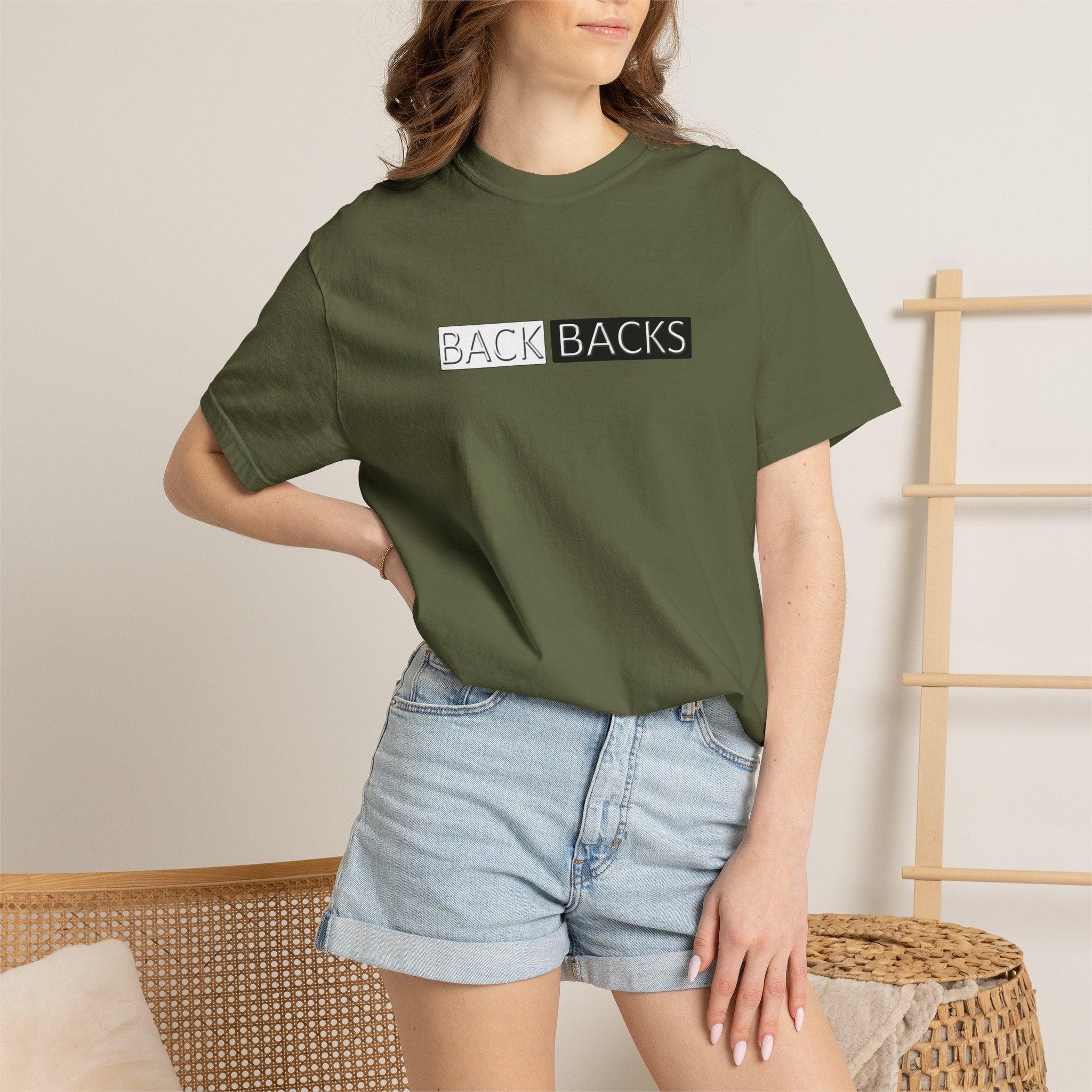 Unisex Gym & Casual T-Shirt | Back Backs Wear | Soft Breathable Streetwear Tee
