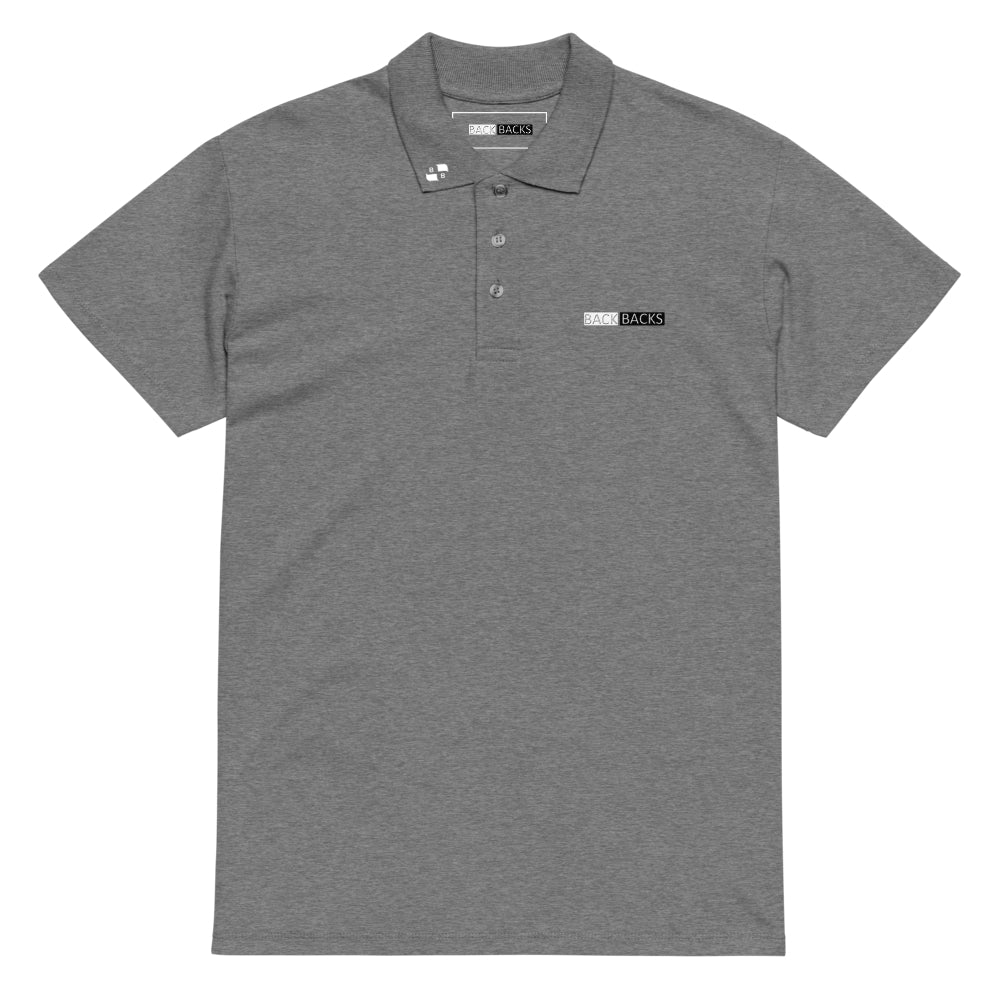 BACK BACKS Polo Shirt – Men’s Classic Casual Polo