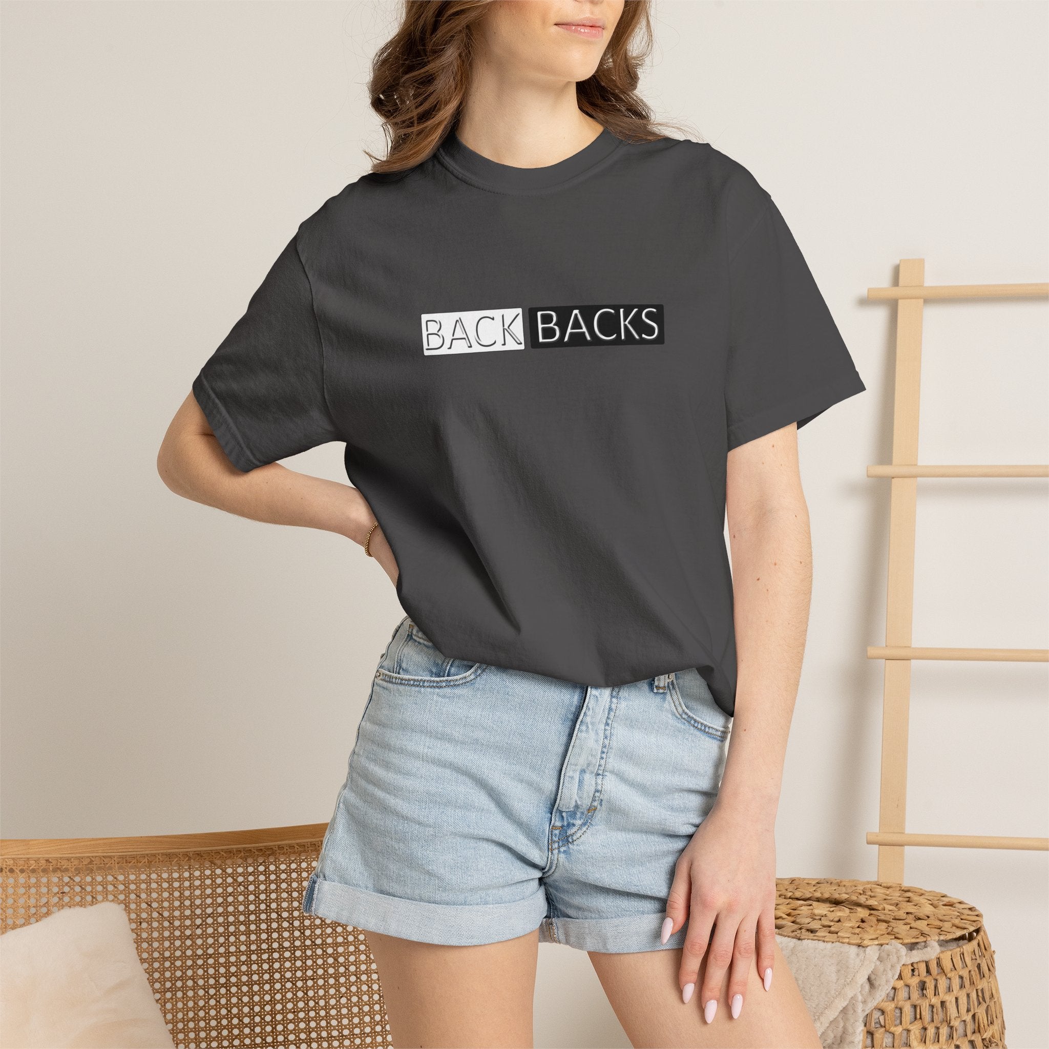 Unisex Gym & Casual T-Shirt | Back Backs Wear | Soft Breathable Streetwear Tee