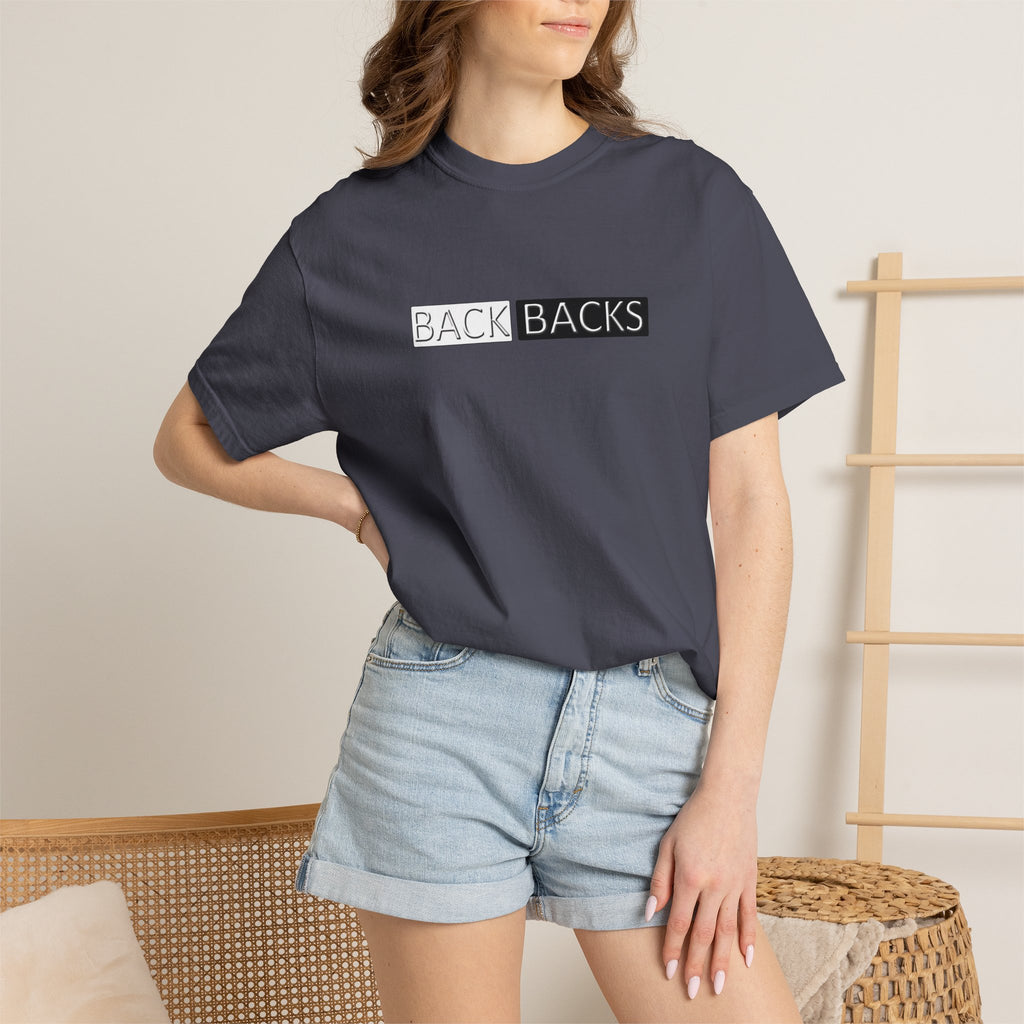 Unisex Gym & Casual T-Shirt | Back Backs Wear | Soft Breathable Streetwear Tee
