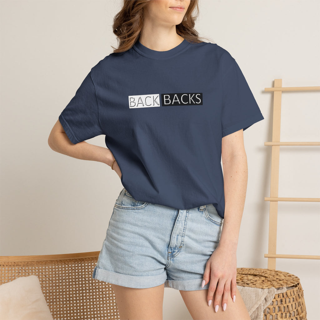 Unisex Gym & Casual T-Shirt | Back Backs Wear | Soft Breathable Streetwear Tee
