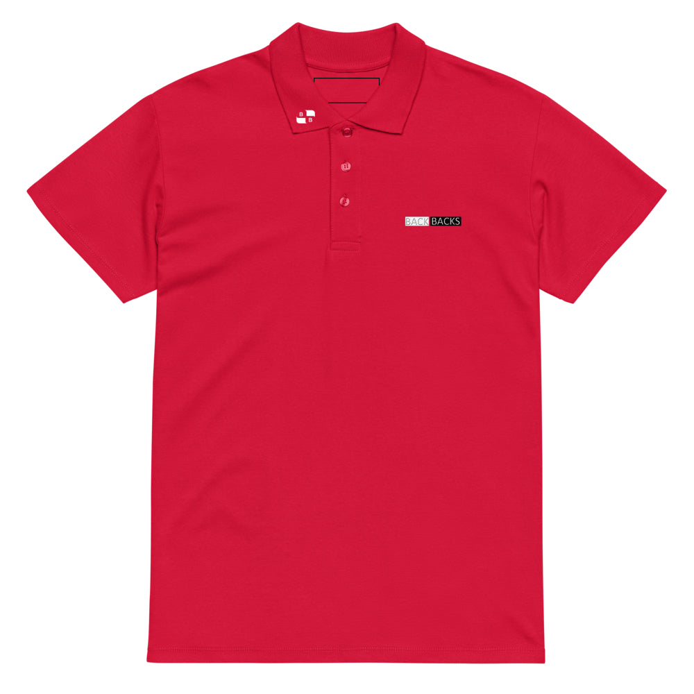 BACK BACKS Polo Shirt – Men’s Classic Casual Polo
