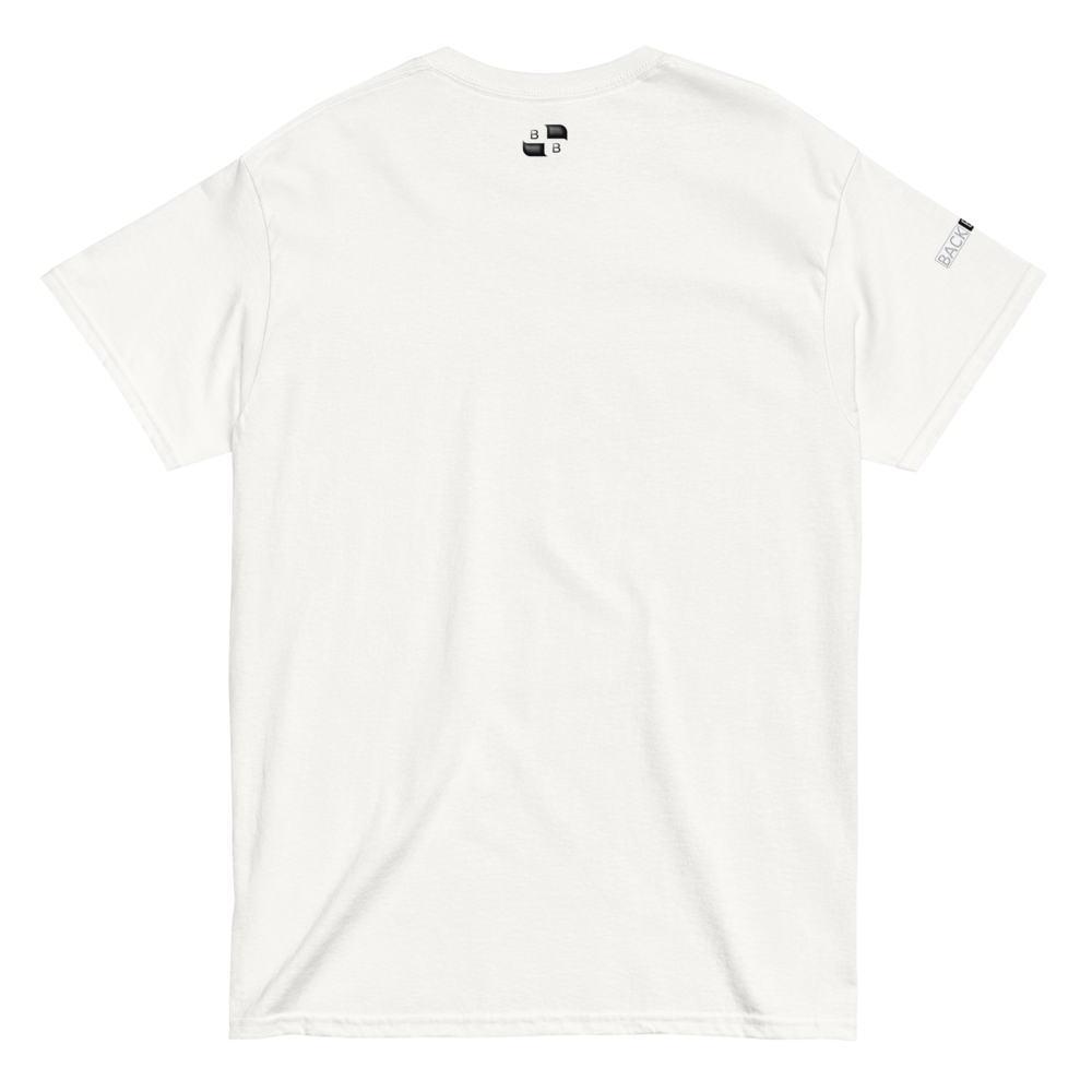 BACK TO LIFE BACK TO REALITY Womens Graphic T-Shirt – White & Black