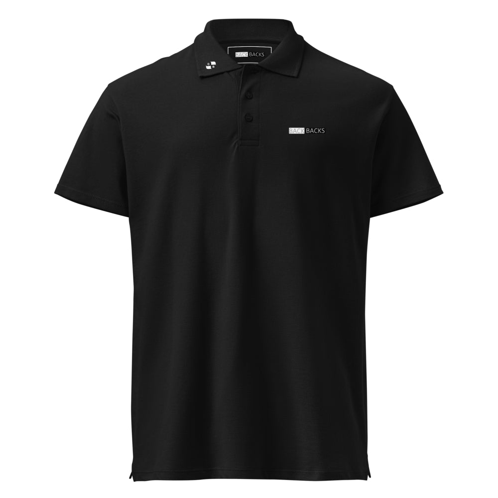 BACK BACKS Polo Shirt – Men’s Classic Casual Polo