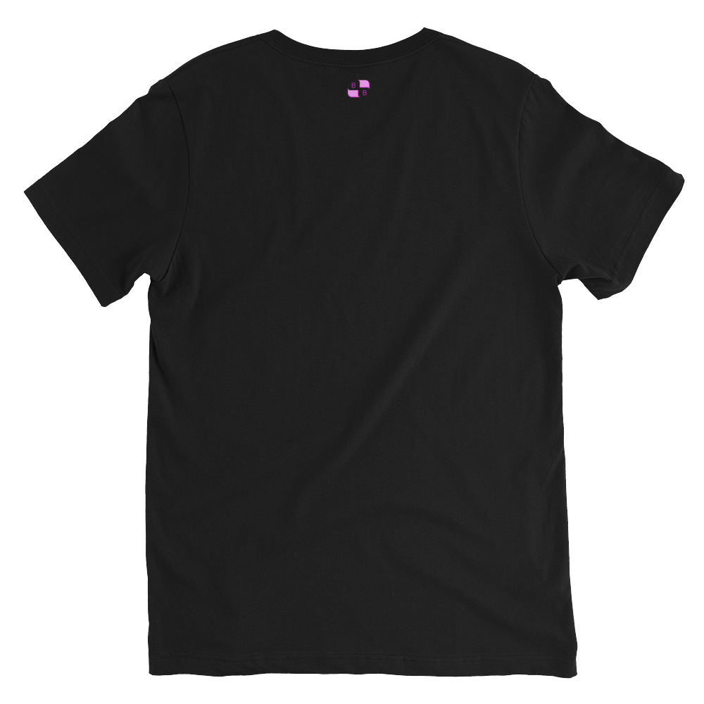BACK TO LIFE BACK TO REALITY Women’s V-Neck Graphic Tee
