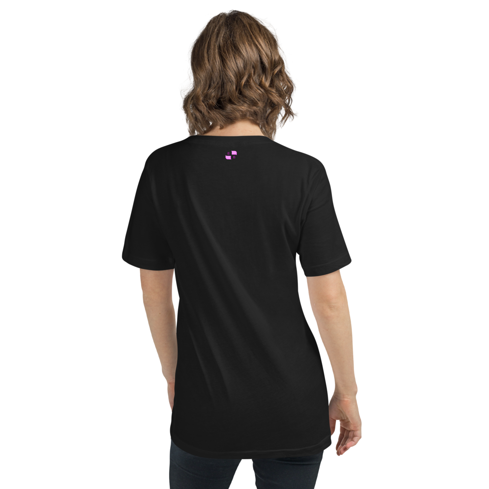 BACK TO LIFE BACK TO REALITY Women’s V-Neck Graphic Tee